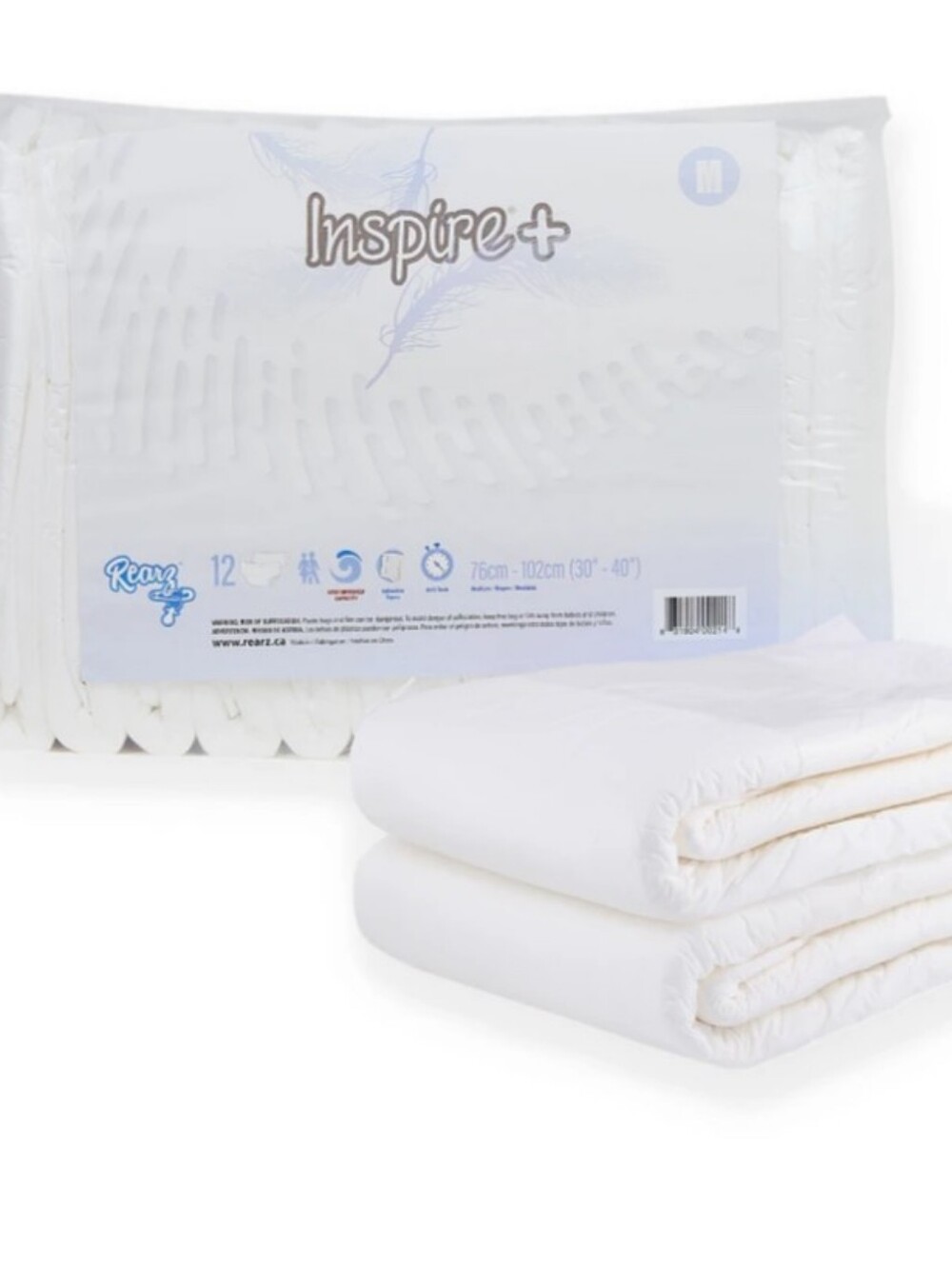 18ct Inspire Protective Underwear for Men and Women | Adult Diapers Size Large